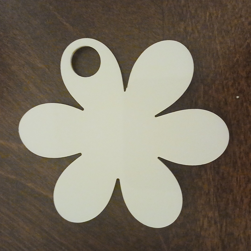 Flower Straw Topper with Smiley Face NWOT - Picture 2 of 3
